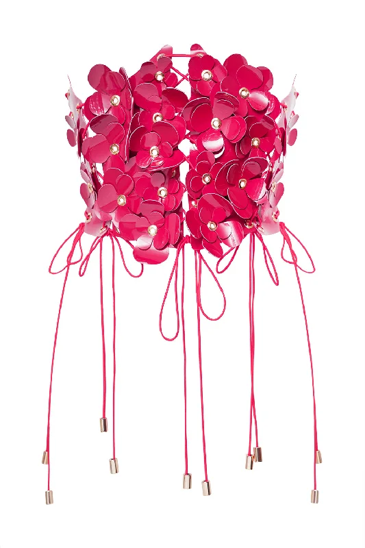 Make Your Weekend Count with Savings Pansy Fuchsia open corset Secret Room