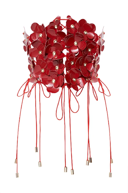 Weekend Steals Await Pansy Red open corset Secret Room