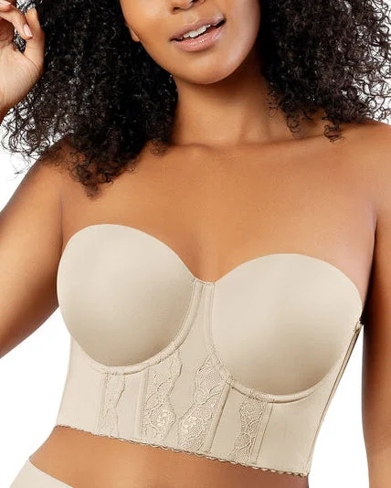 Super Sale Parfait Elissa Strapless Long Line Bustier Bra (More colors available) - P50116 Super Sale Parfait Elissa Strapless Long Line Bustier Bra (More colors available) - P50116