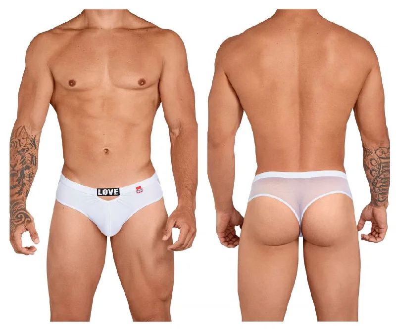 Weekend Deals That Sizzle Pikante PIK 8065 Attitude Thongs Color White