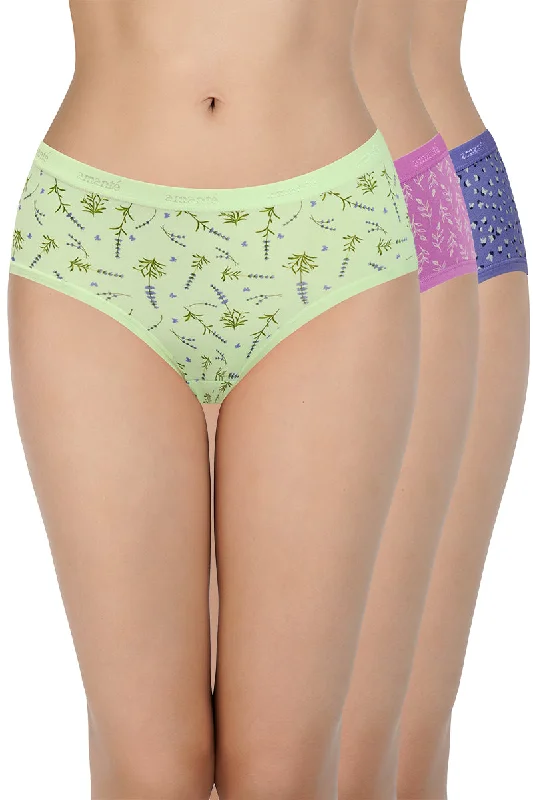 Special Price Print Low Rise Hipster Panties (Pack of 3)