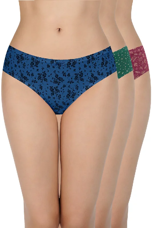 Weekend Savings Fiesta Inner Elastic Waistband Bikini Panty (Pack of 3)