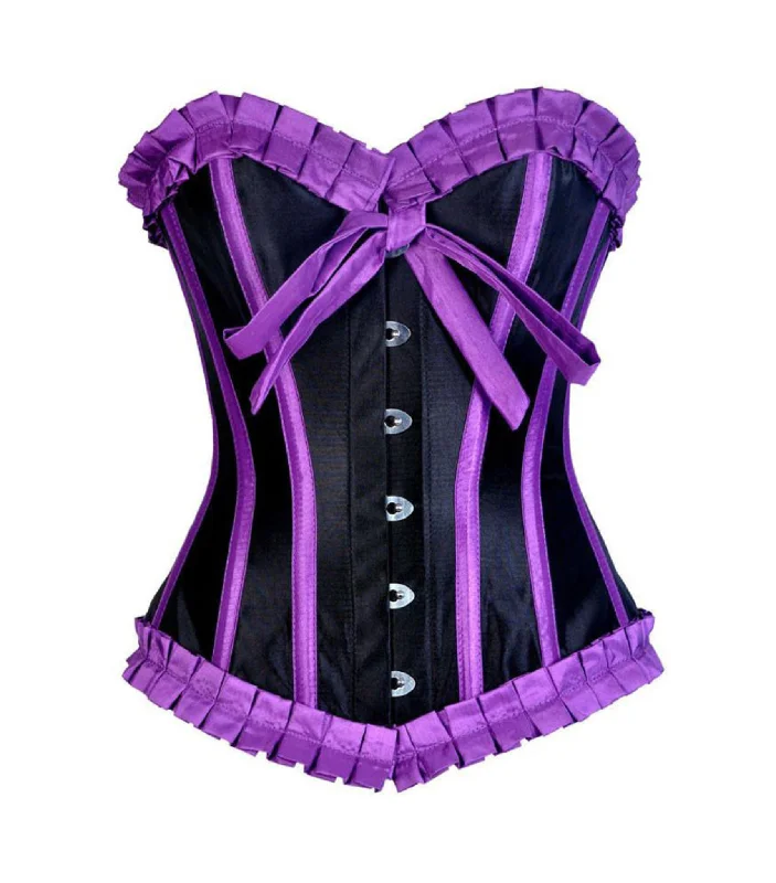 Crazy Savings Quintella Black Authentic Overbust Corset