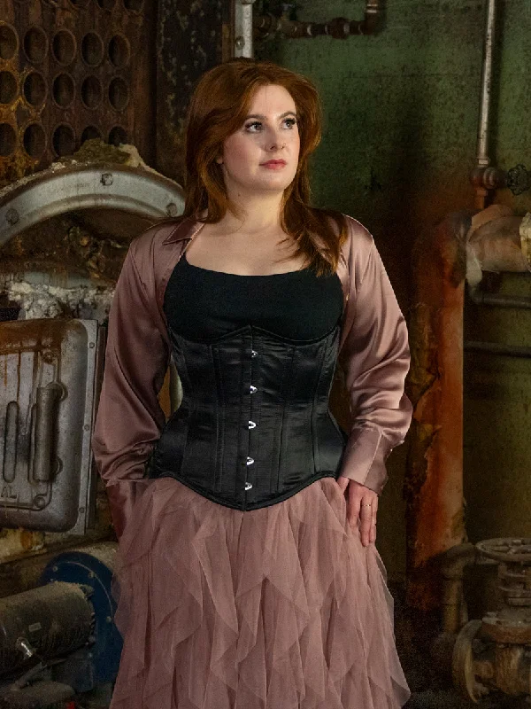 Flash Deals Satin Extreme Curve Longline Underbust Corset : CS-479