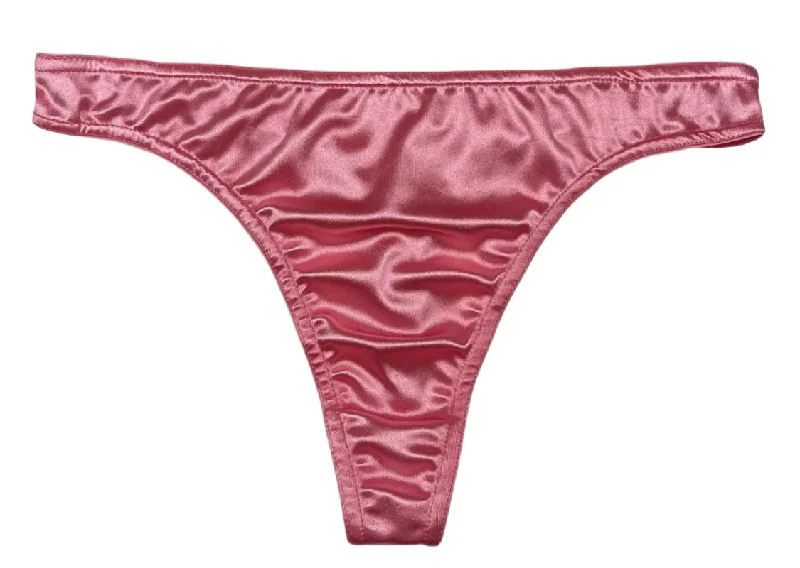 Limited Supply Satin Thong