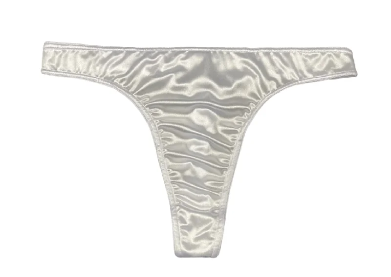 Steals and Deals Satin Thong