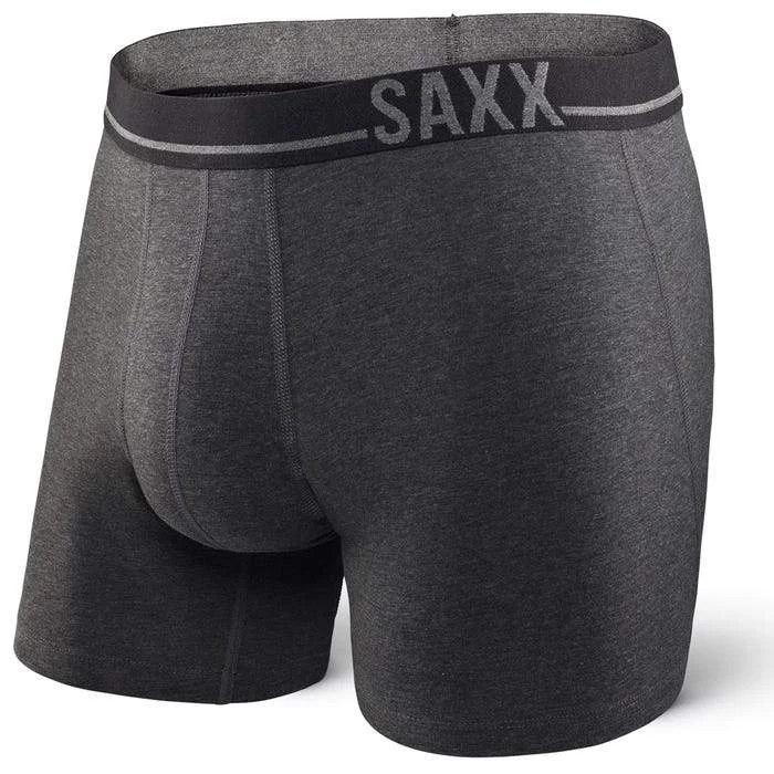 Grand Opening Sale SAXX 3SixFive Boxer Brief  SXBB18 Black Heather HBL
