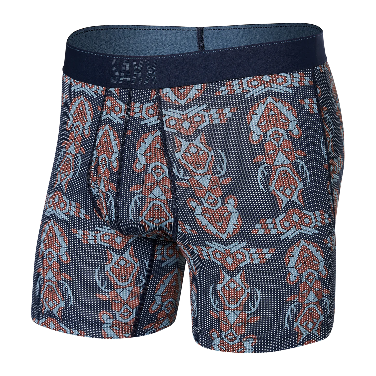 Huge Discounts SAXX Quest Quick Dry Mesh - Animal Spirit Maritime - SXBB70F ASM