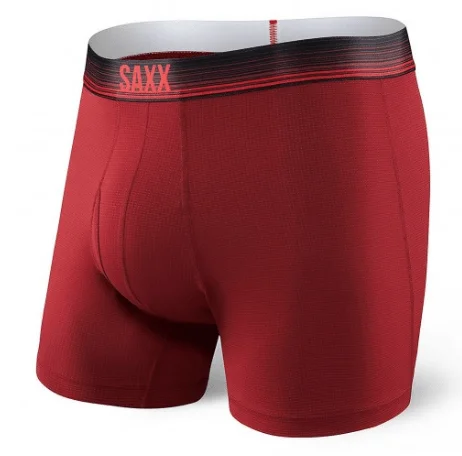 Online Exclusive SAXX Quest Boxer Brief Red Ombre Stripe SXBB70F-ROS