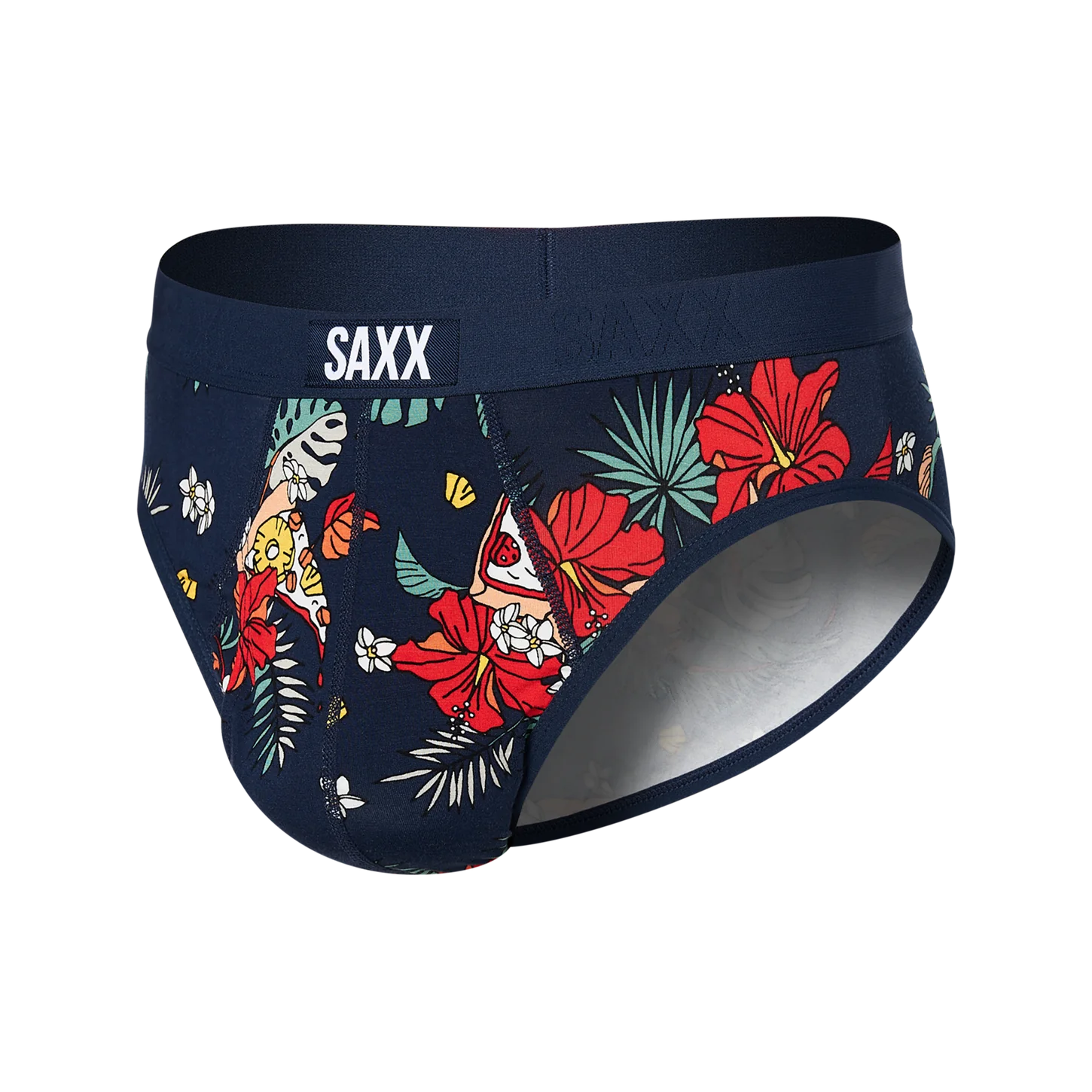 Take Advantage SAXX Ultra Super Soft Brief - Hawaiian Pizza Navy - SXBR30F HPN
