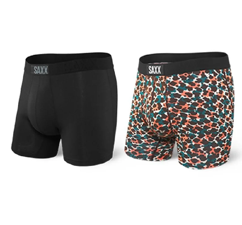 Act Now SAXX Vibe Boxer Brief 2 Pack Animal Camo ANC SXPP2V