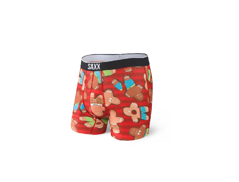 SAXX Volt Boxer Brief - Gingerbread Bros - SXBB29 GBB