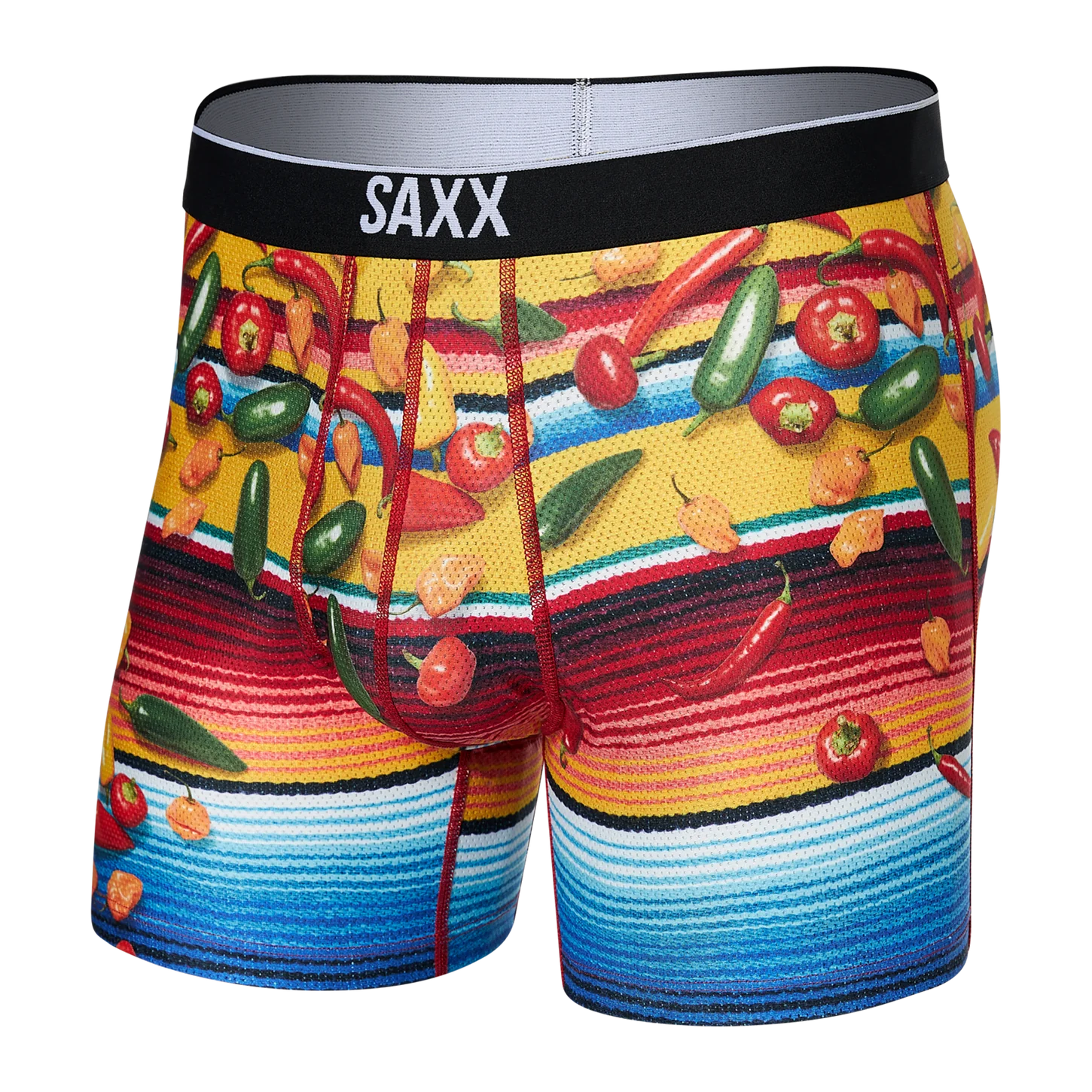 Midnight Madness SAXX Volt Breathable Mesh Boxer Brief - Hey Hot Stuff - SXBB29 HHS