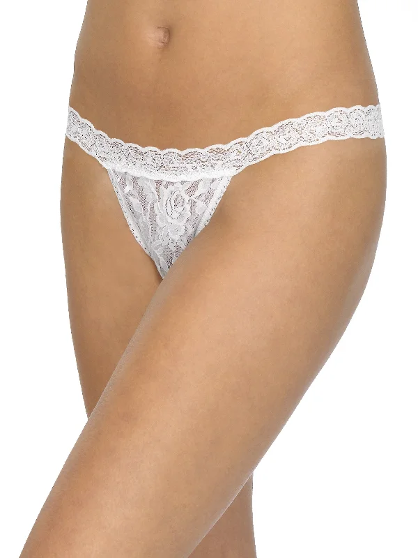 Price Cut Signature Lace G-String White