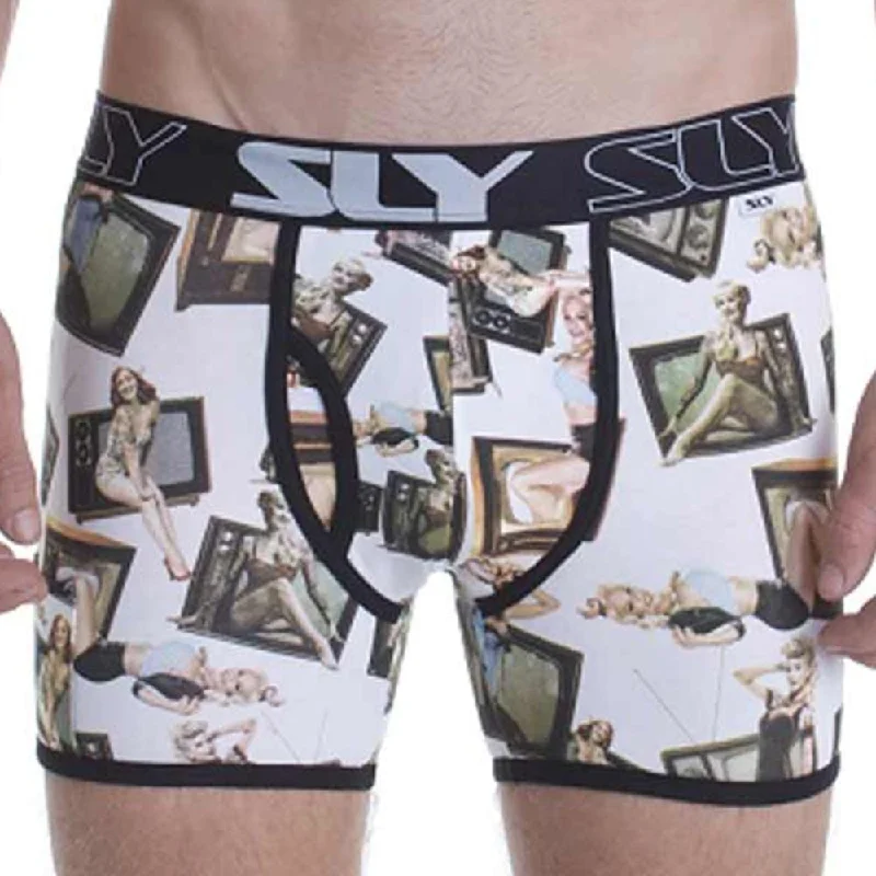 Now Available SLY SL-0030005W-PINUPS  PINUPS Work Boxer Brief