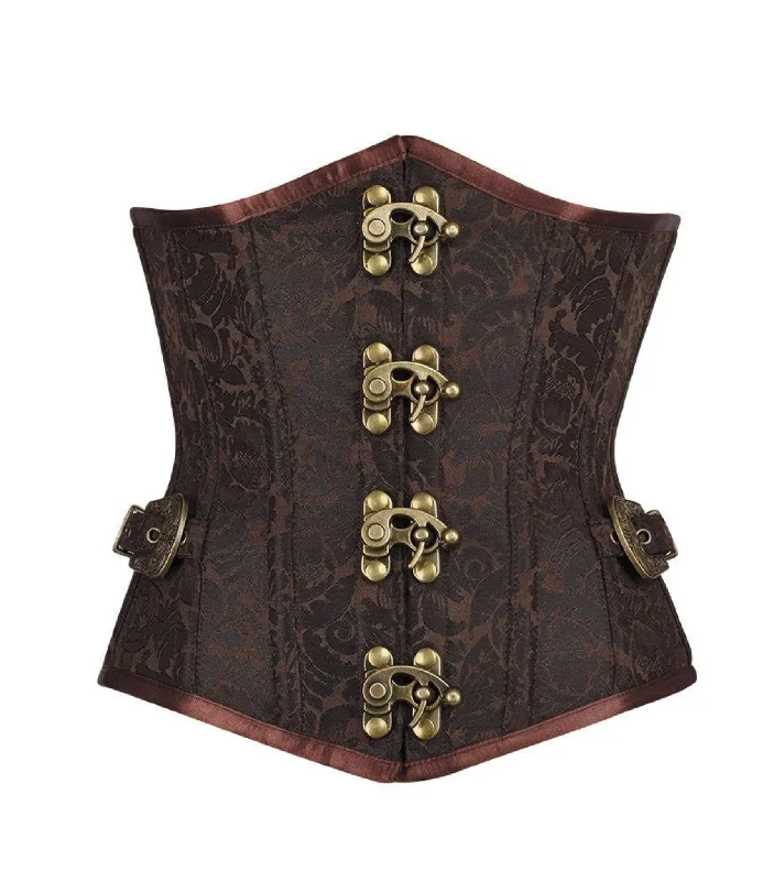 Exclusive Preview Steampunk waist reducing underbust corset