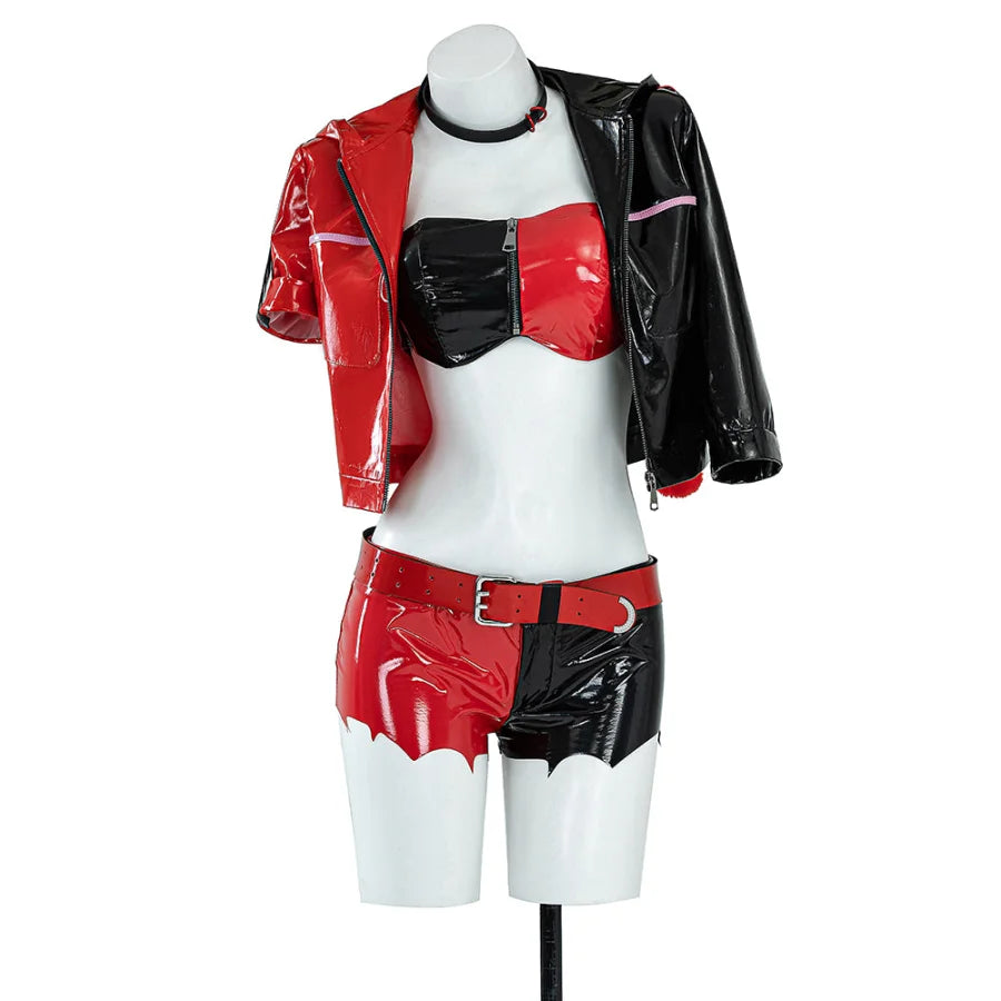 Suicide Squad ISEKAI Harley Quinn Cosplay Costume C09138