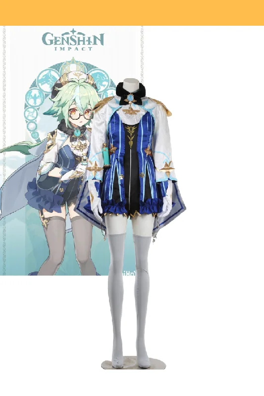 Genshin Impact Sucrose All Sizing Cosplay Costume