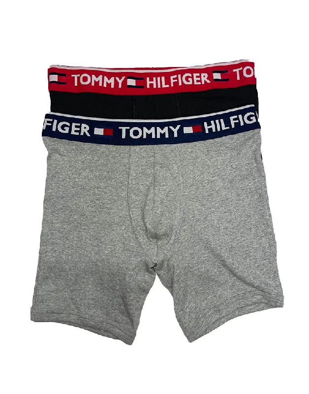 Price Fest Tommy Hilfiger Cotton Boxer Brief 2-Pack Multi 09T3506