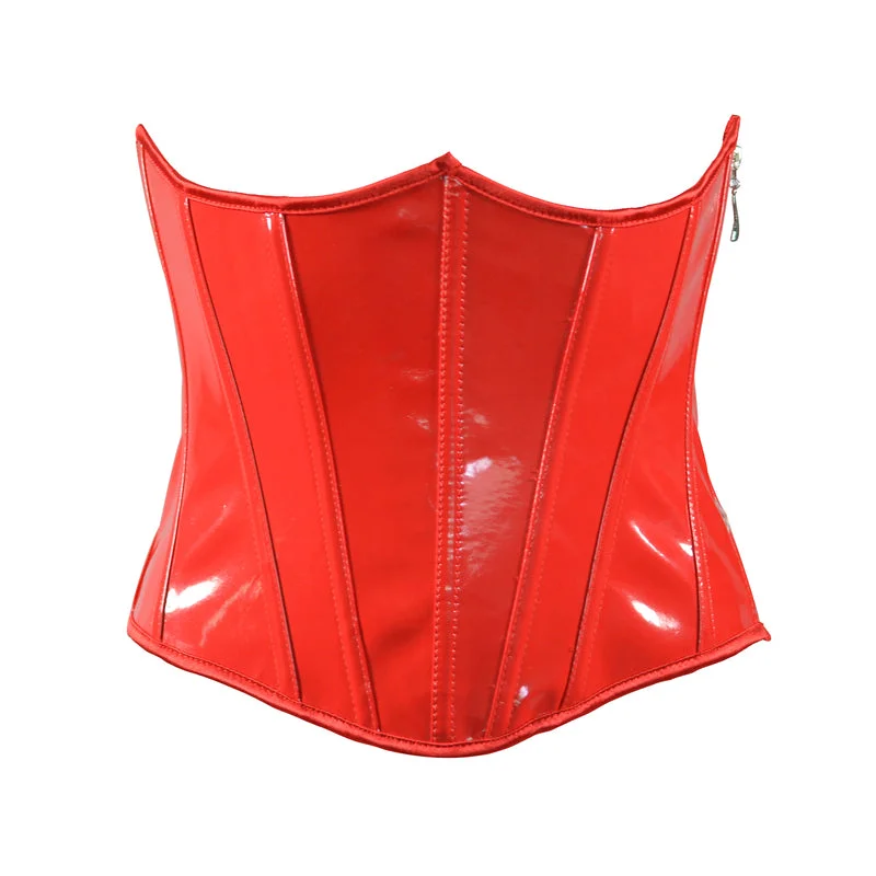 Weekend Bargains to Indulge In Unique Underbust Leather Corset, Renaissance Lace up Vintage Corset, Womens Retro Cupless Corset