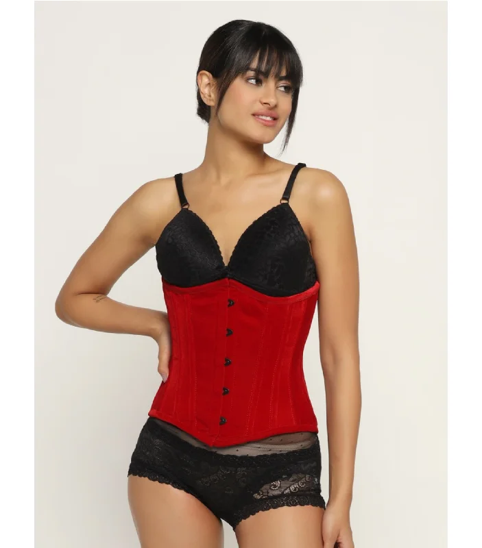 Act Now Velvet waist reducing underbust corset