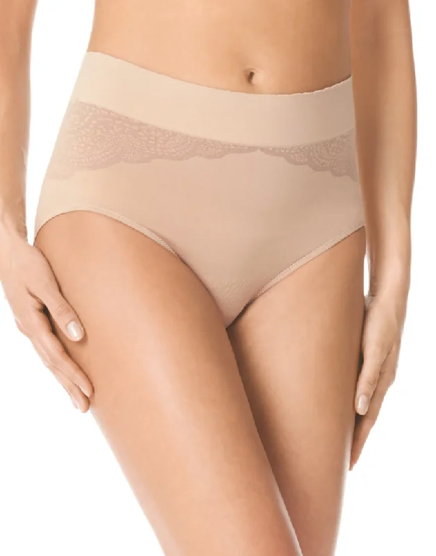 Clearance Sale Warner's Cloud 9 Seamless Lace Panty Brief RS3241P