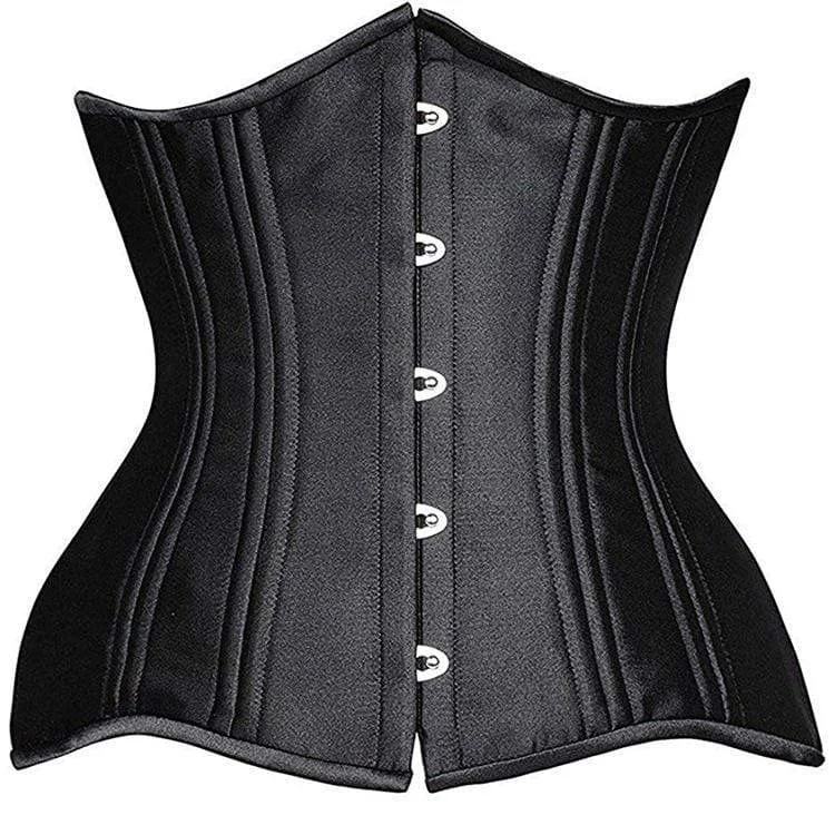 Women's Gothic Pure Color 24 Steel Boned Underbust Corsets