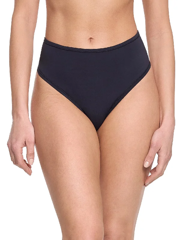 Discount Days YourFit™ High Rise Thong Black
