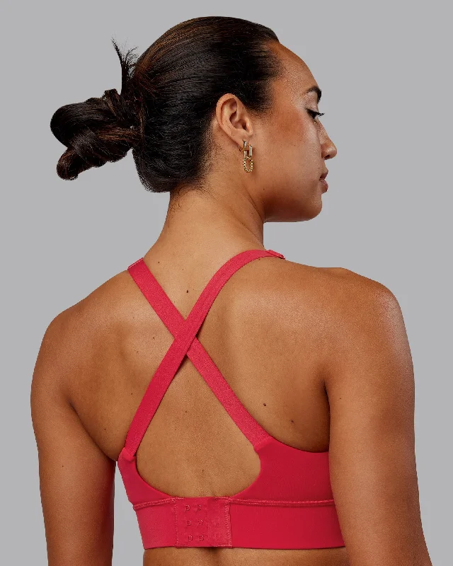 Lowest Rates Accelerate Bra - Scarlet