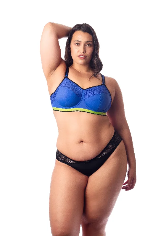Super Bargain ACTIVATE ROYAL BLUE  SPORT NURSING BRA - FLEXIWIRE