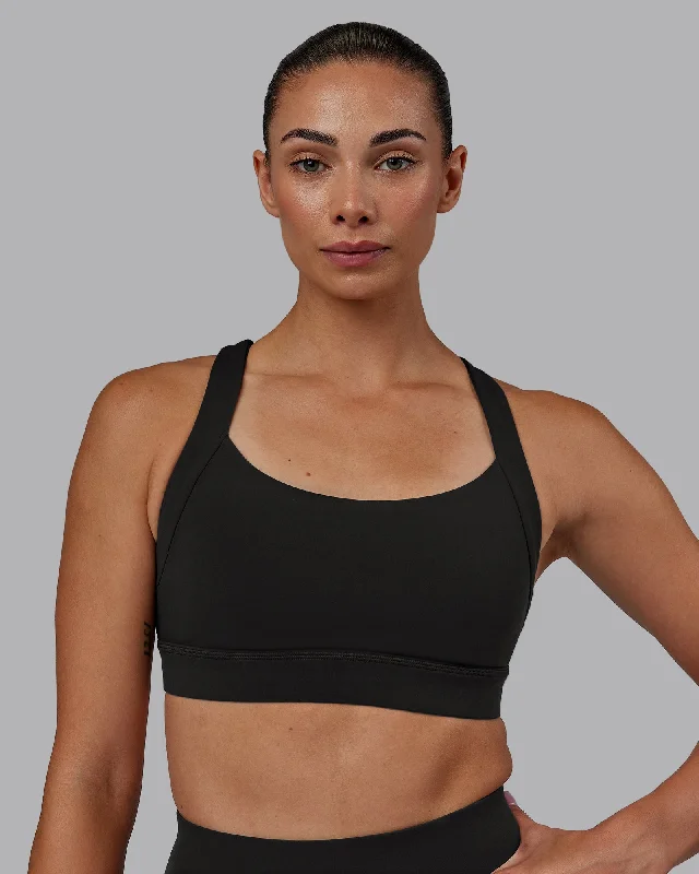 Great Bargain Advance Sports Bra - Pirate Black
