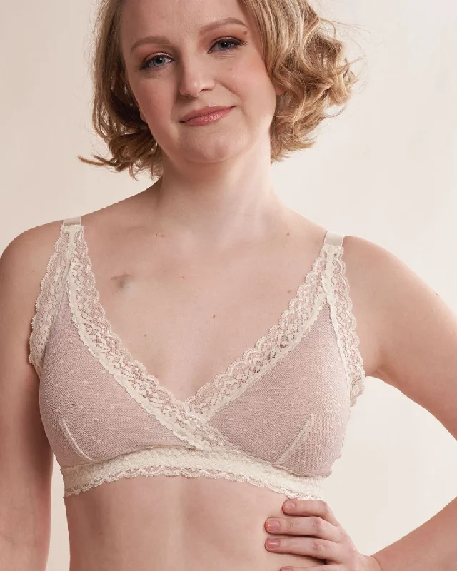 Year-End Sale Susan Pocketed Lace Wrap Front Bra