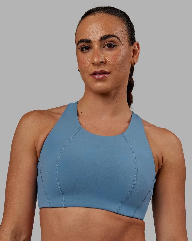 Closeout Ascent Sports Bra - Elemental Blue