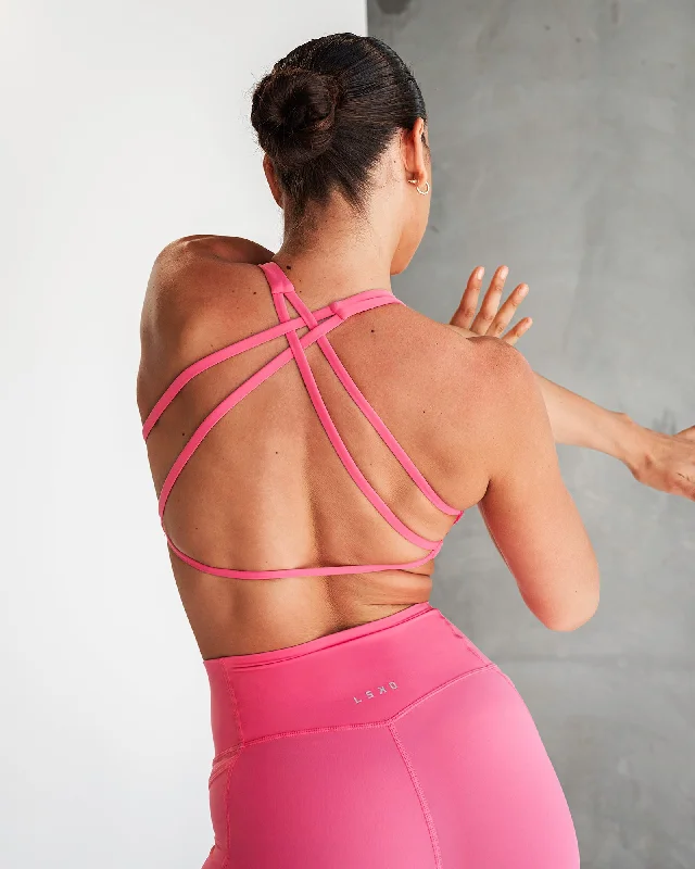Take Advantage Aspire Sports Bra - Carmine Rose