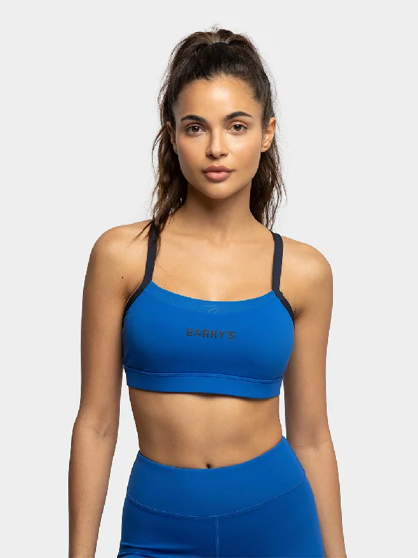 Weekend Discounts to Relish BARRY'S COBALT/INK BLUE AGILITY BRA
