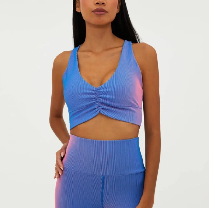 Deal Alert Mindy Crop - Imperial Two-Toned Ribbed