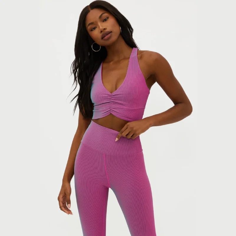 Weekend Bargains to Grab Mindy top - Sorbet Two Tone Rib