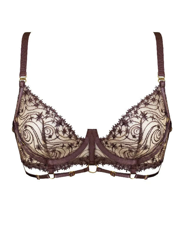 Bargain Blast Selene Bodice Bra in Plum