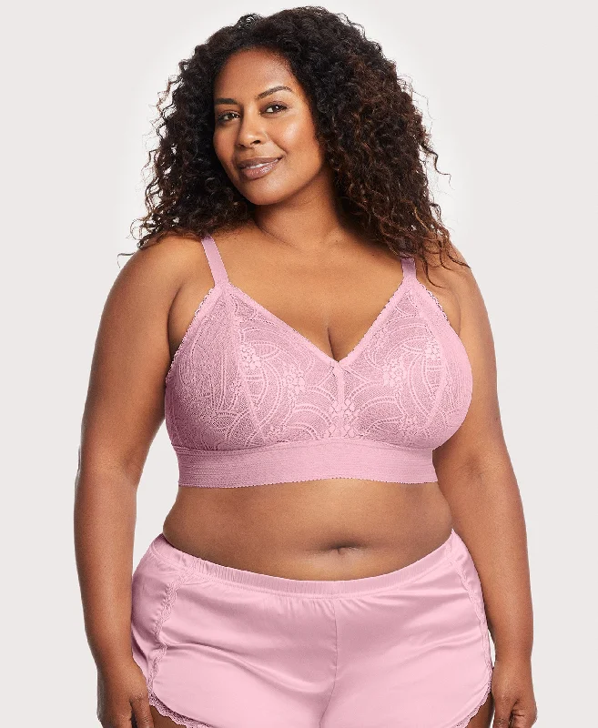 YEAR-End Sale Bramour Gramercy Luxe Lace Bralette Mauve