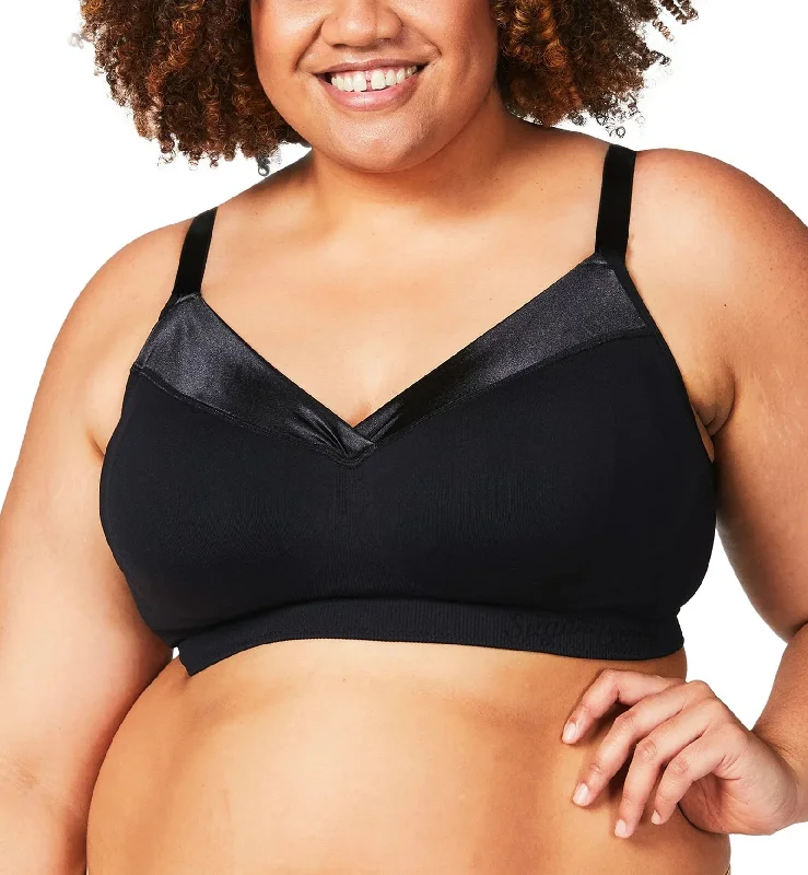 Stock Clearance Cake Sugar Candy Posh Fuller Bust Everyday Bralette (28-8017) - Black