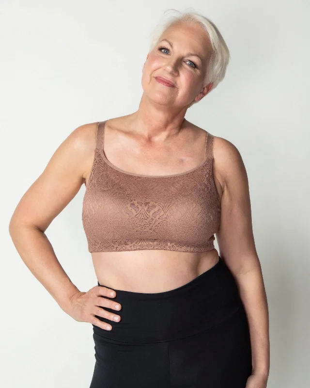 Shop and Save Carrie Pocketed Lace Molded Cup Bra