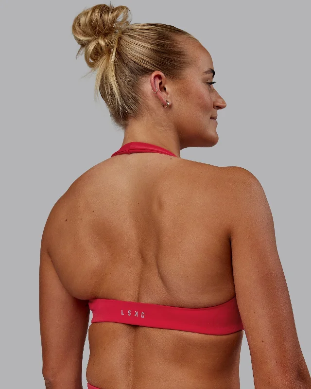 Weekend Bargains to Love Challenger Sports Bra - Scarlet