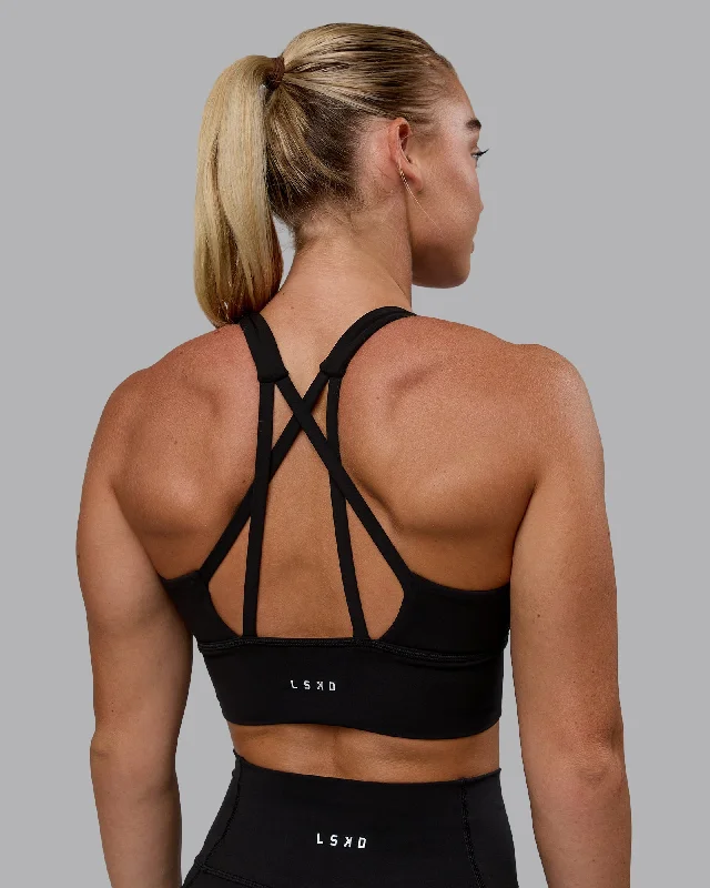 Super Deal Circuit Sports Bra - Black