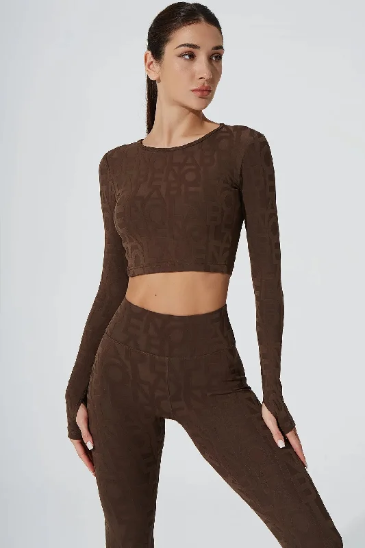 Steals and Deals Classic Déese Fleur Bra 3D - Chocolate