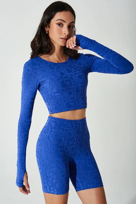Weekend Deals to Brighten Your Day Classic Déese Fleur Bra 3D - Royal Blue