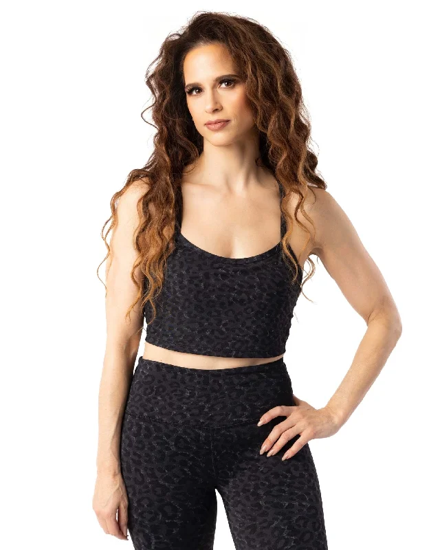 Weekend Specials to Indulge In Echo Bra Tank - Cheetah