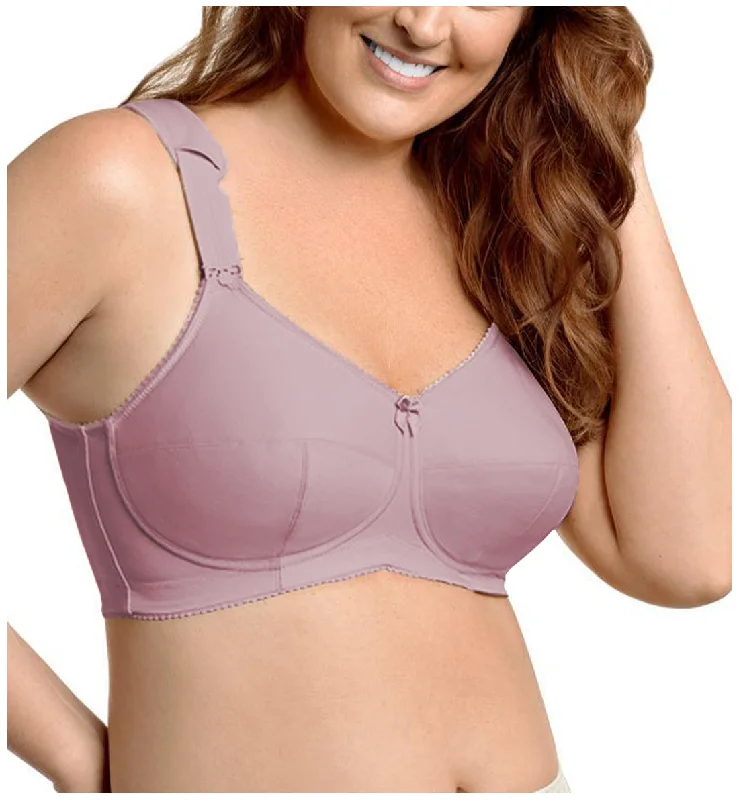Special Buy Elila Kaylee 3-Part Cup Full Support Softcup Bra (1505) - Dusty Rose