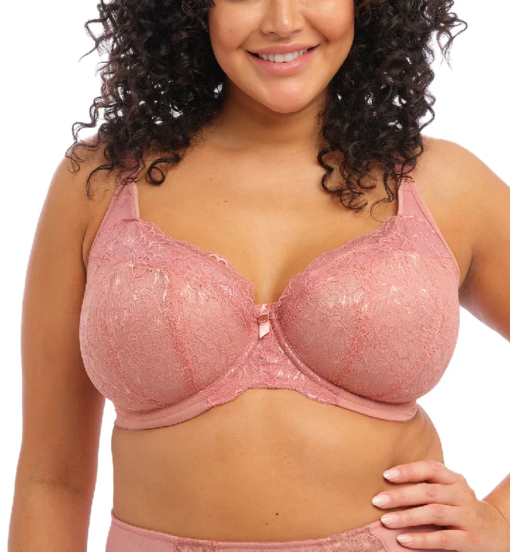 Limited Time Elomi Brianna Padded Half Cup Underwire Bra (8081) - Ash Rose