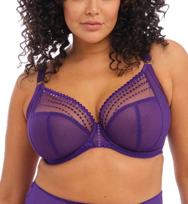 Great Bargains Elomi Matilda Banded Plunge Underwire Bra (8900) - Iris