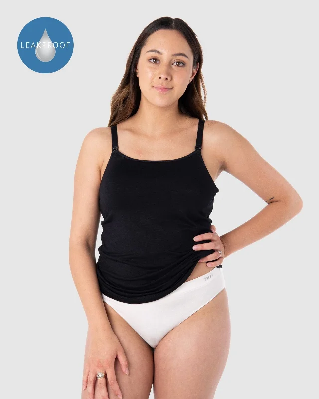 Lowest Prices EMBRACE LEAKPROOF CONTOUR CAMI BLACK